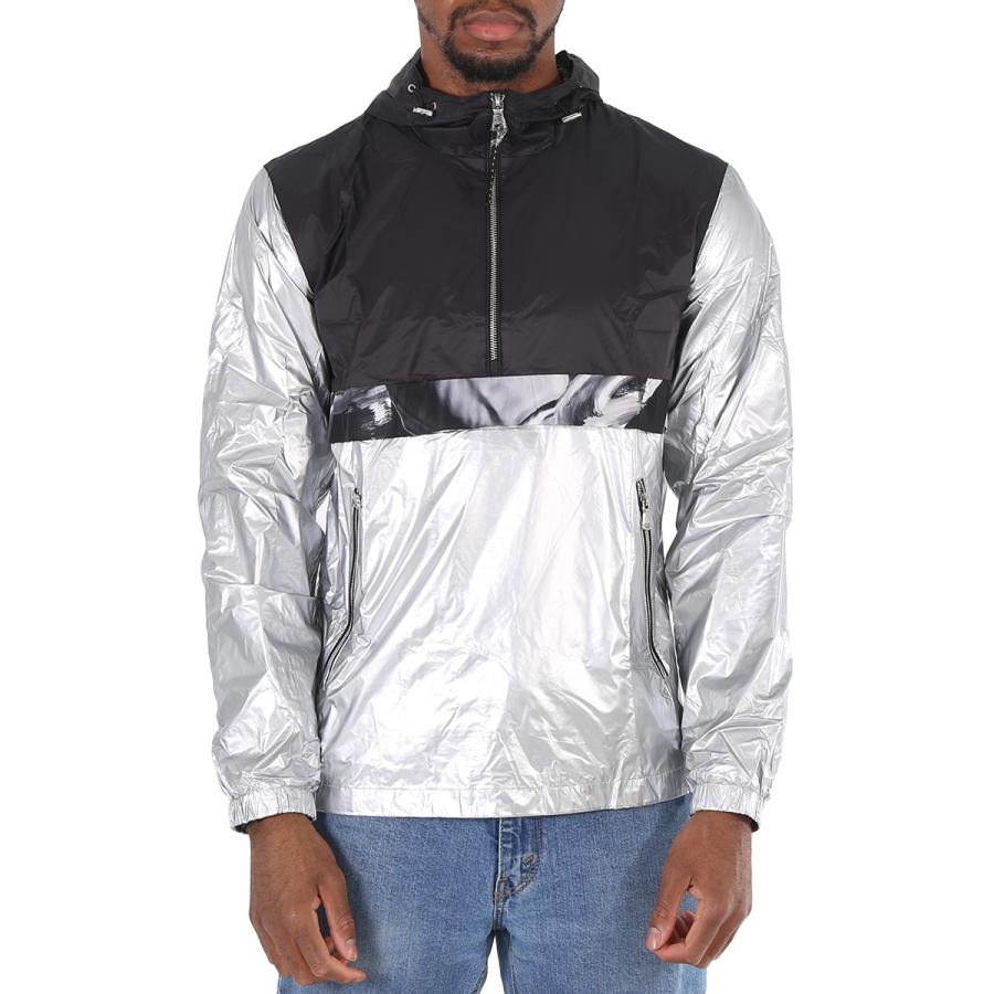 The Very Warm Silver Reflective Windbreaker by THE VERY WARM