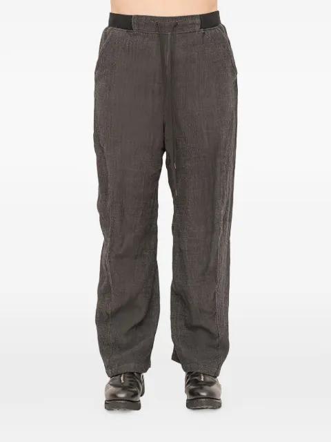 drawstring-fastening trousers by THE VIRIDI-ANNE