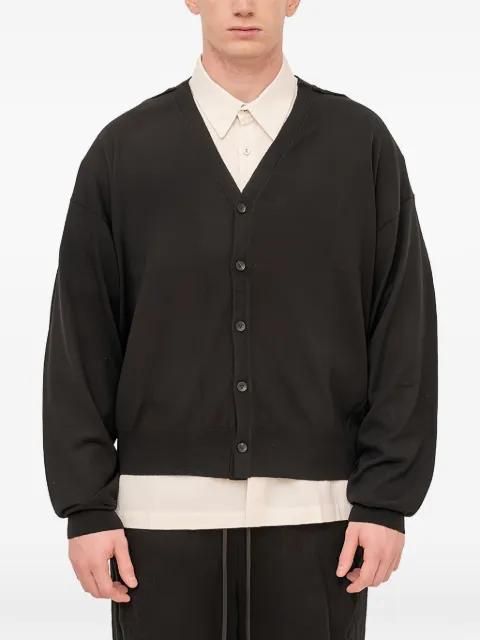 elbow-patch cardigan by THE VIRIDI-ANNE