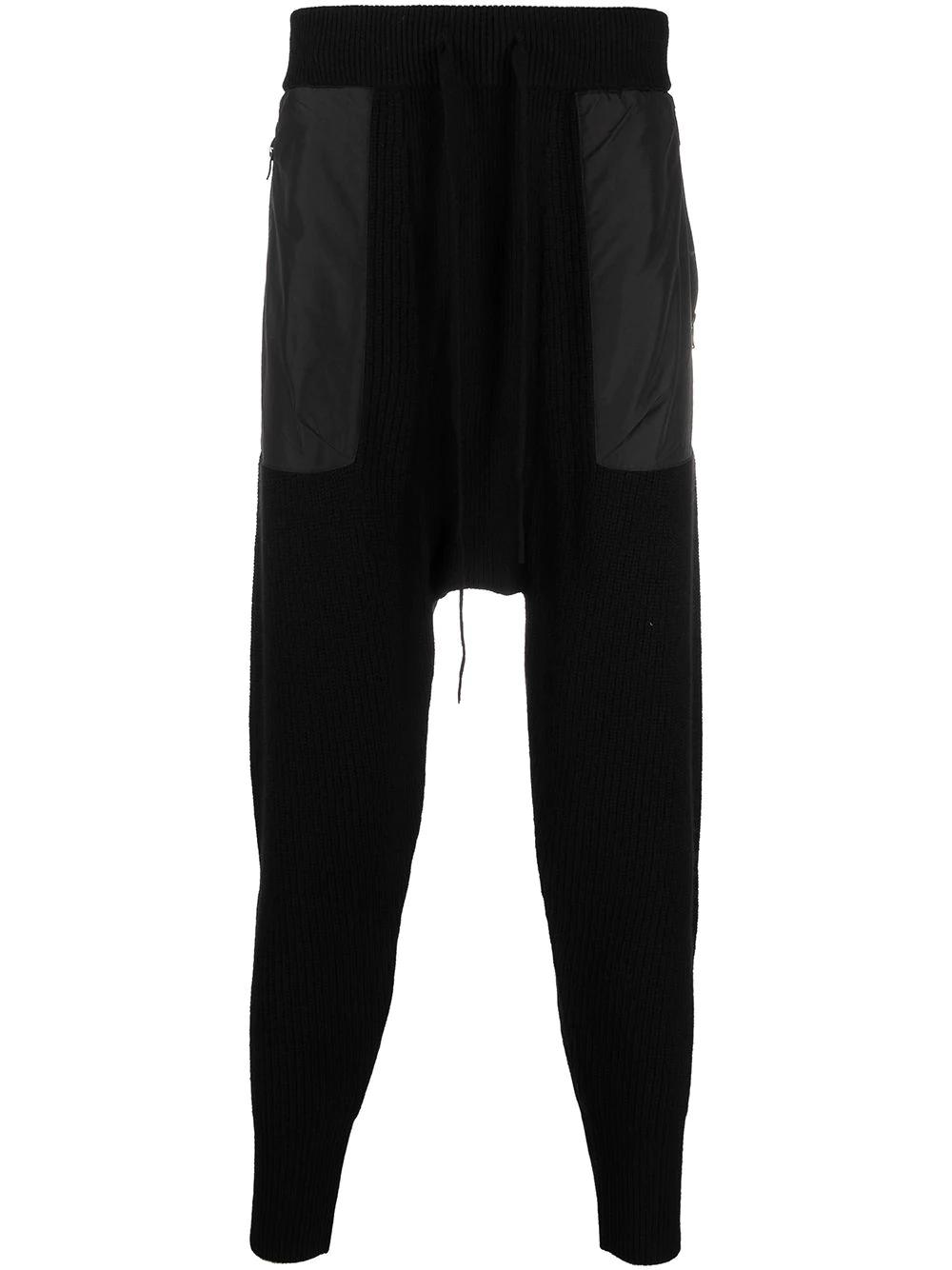 fleece-lined slim trousers by THE VIRIDI-ANNE