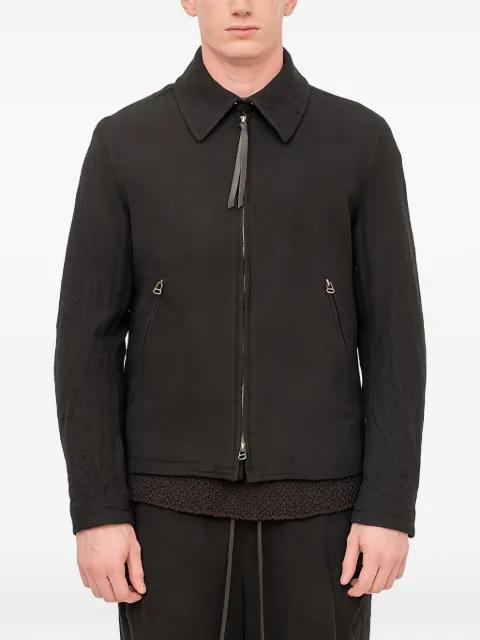 zip-up jacket by THE VIRIDI-ANNE