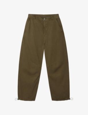 Barrel-Leg Lyocell and Cotton Trousers by THE WHITE COMPANY
