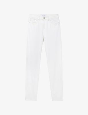 Brompton Slim-Leg Mid-Rise Stretch-Denim Jeans by THE WHITE COMPANY