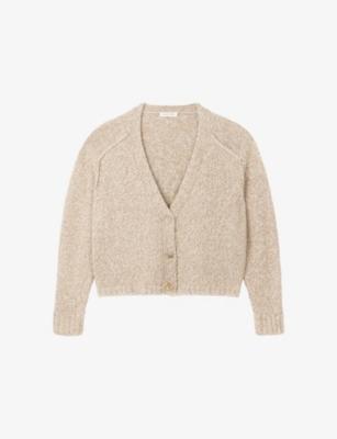 Mouline Boxy Cotton Rich Cardigan by THE WHITE COMPANY