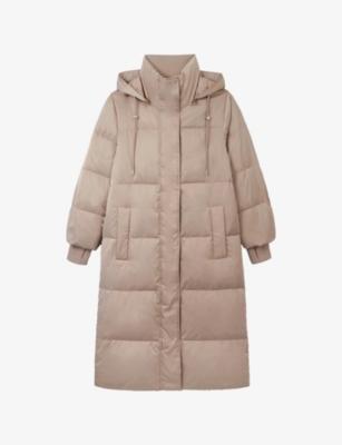 Quilted Hooded Shell-Down Puffer Coat by THE WHITE COMPANY