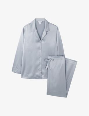 Regular-fit silk pyjama set by THE WHITE COMPANY