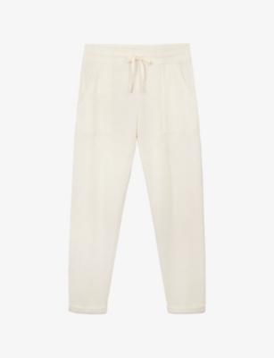 Relaxed-Fit Tapered-Leg Cotton-Blend Jogging Bottoms by THE WHITE COMPANY