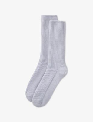 Ribbed Cashmere Bed Socks by THE WHITE COMPANY