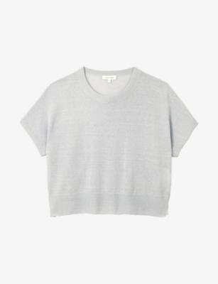 Rich Relaxed Linen-Knit T-Shirt by THE WHITE COMPANY