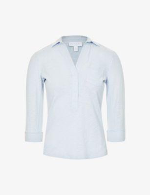 Slim-Fit Cotton-Jersey Shirt by THE WHITE COMPANY