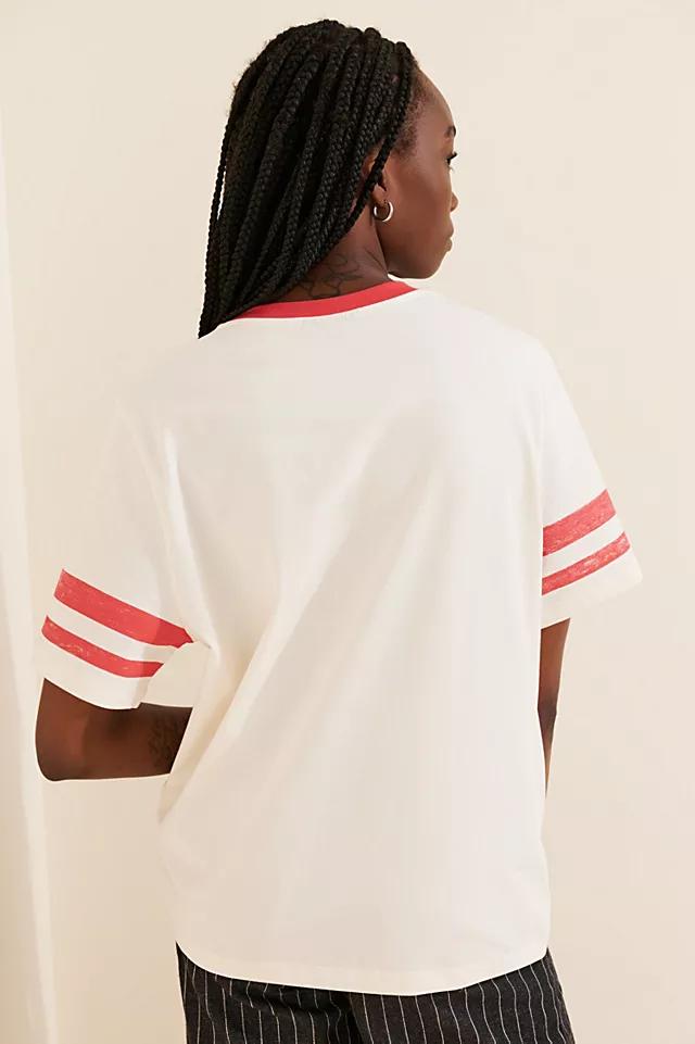 The Wild Collective San Francisco 49ers Drop-Shoulder Tee by THE WILD COLLECTIVE