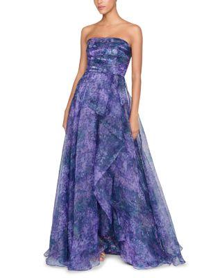 Fahreta Strapless Gown by THEIA