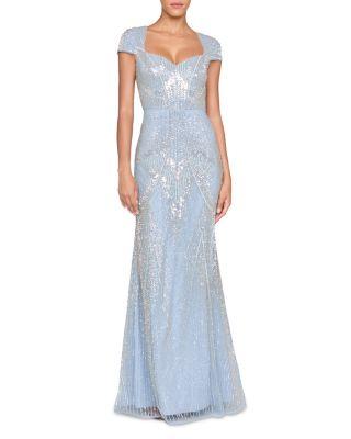 Zula Beaded Gown by THEIA