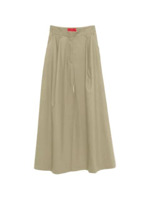 A-line midi skirt by THELATEST
