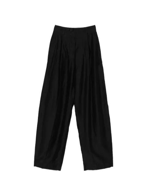 Billie crinkled-effect trousers by THELATEST