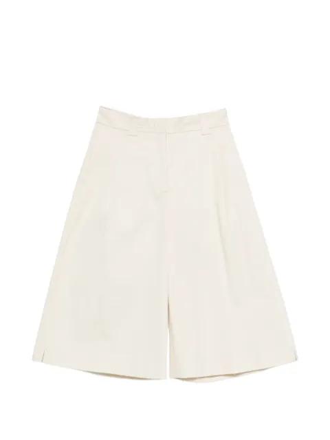 Dakota pleated-front tailored shorts by THELATEST