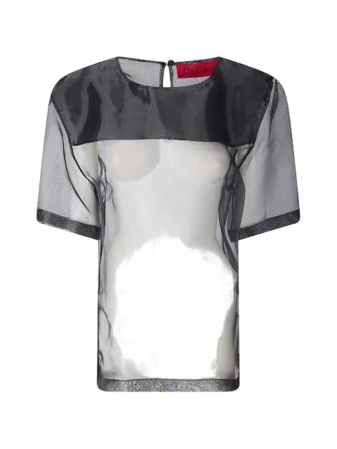 Dean panelled sheer top by THELATEST