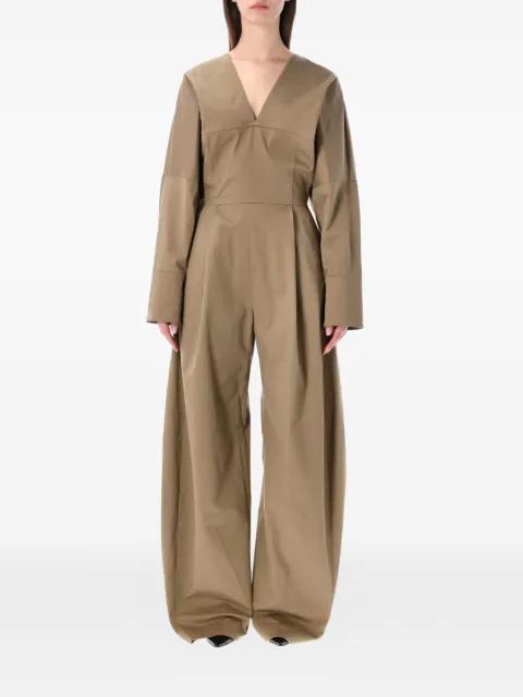 Drew V-neck jumpsuit by THELATEST