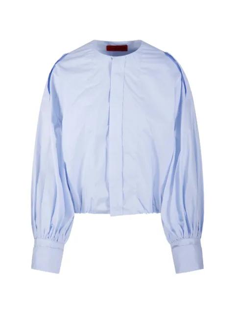 balloon-sleeve shirt by THELATEST