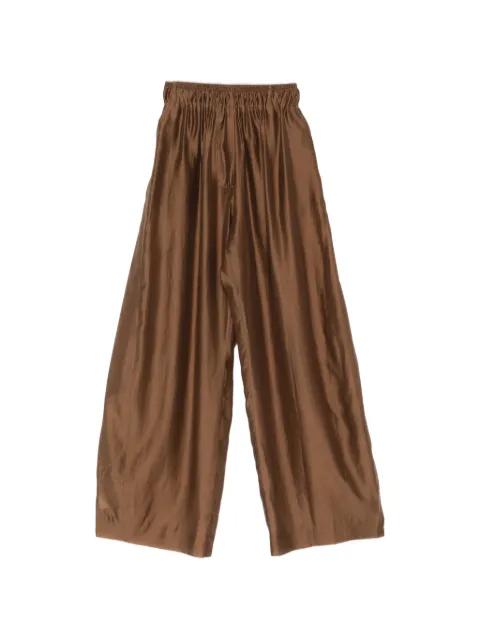 elastic-waist trousers by THELATEST