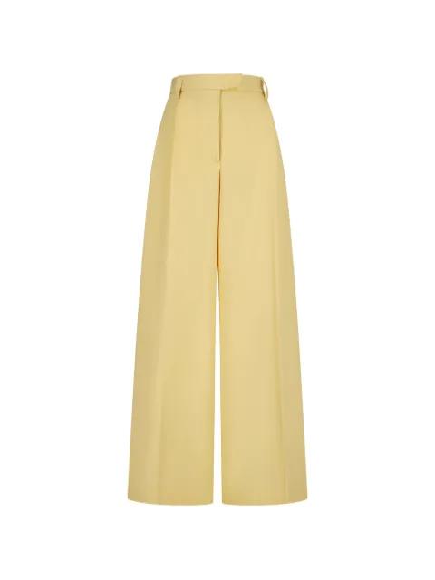 gabardine trousers by THELATEST
