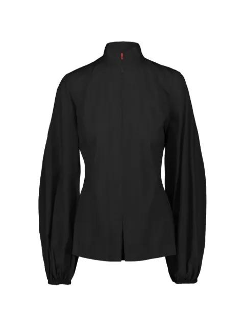 high neck long-sleeve shirt by THELATEST