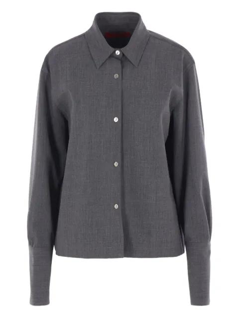 long-sleeved cotton shirt by THELATEST