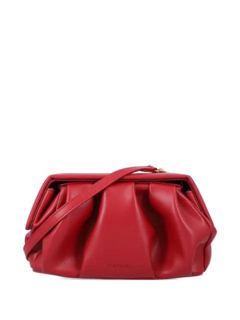 Athena ruched clutch bag by THEMOIRE
