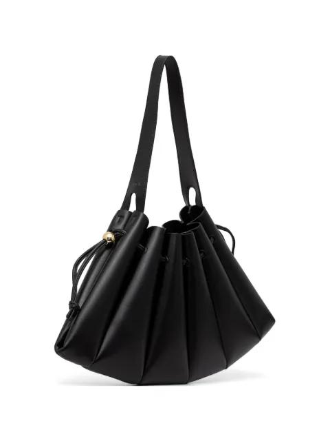 Calipso pleated-effect shoulder bag by THEMOIRE