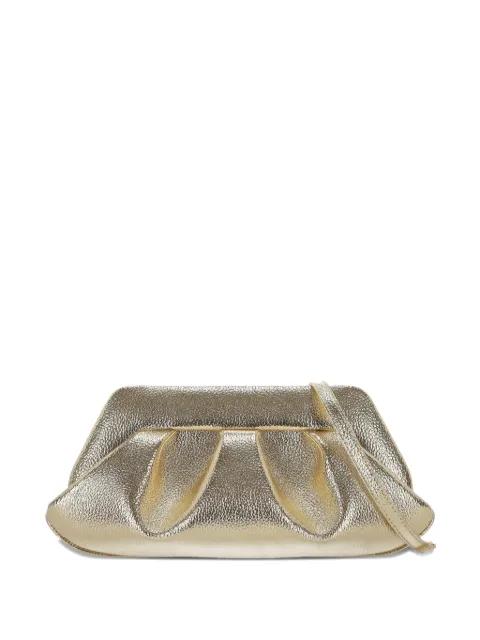 Gea laminated clutch bag by THEMOIRE