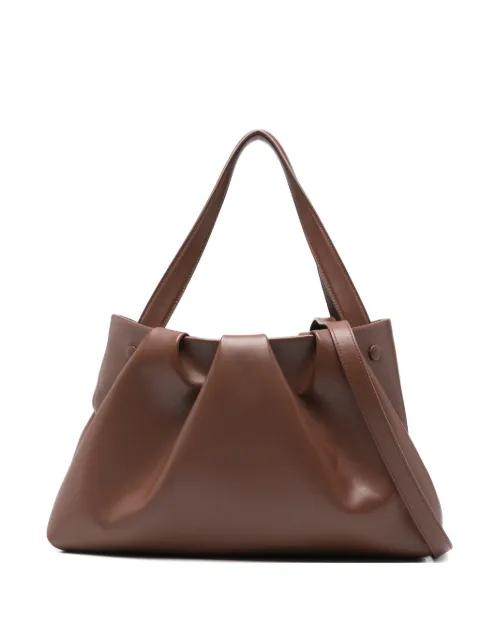 gathered shoulder bag by THEMOIRE