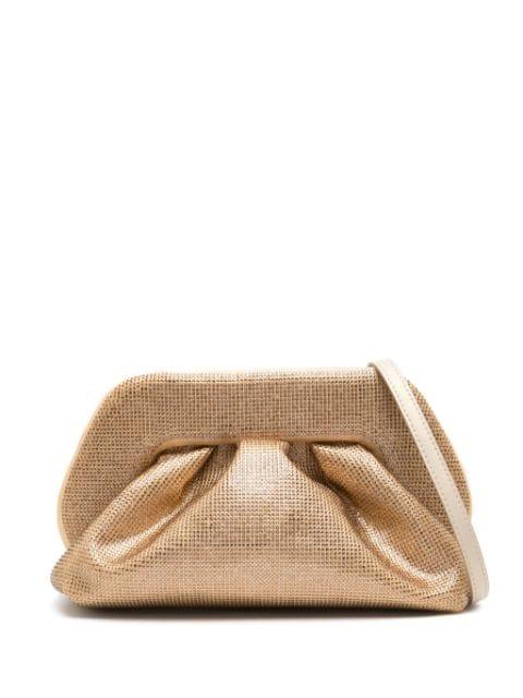 ruched clutch bag by THEMOIRE