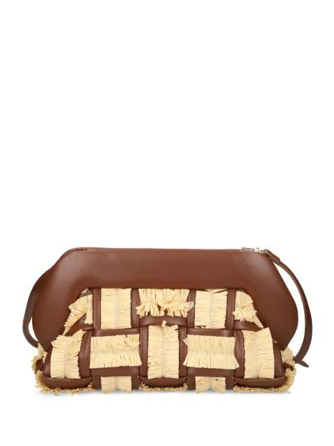 woven fringe crossbodyt bag by THEMOIRE