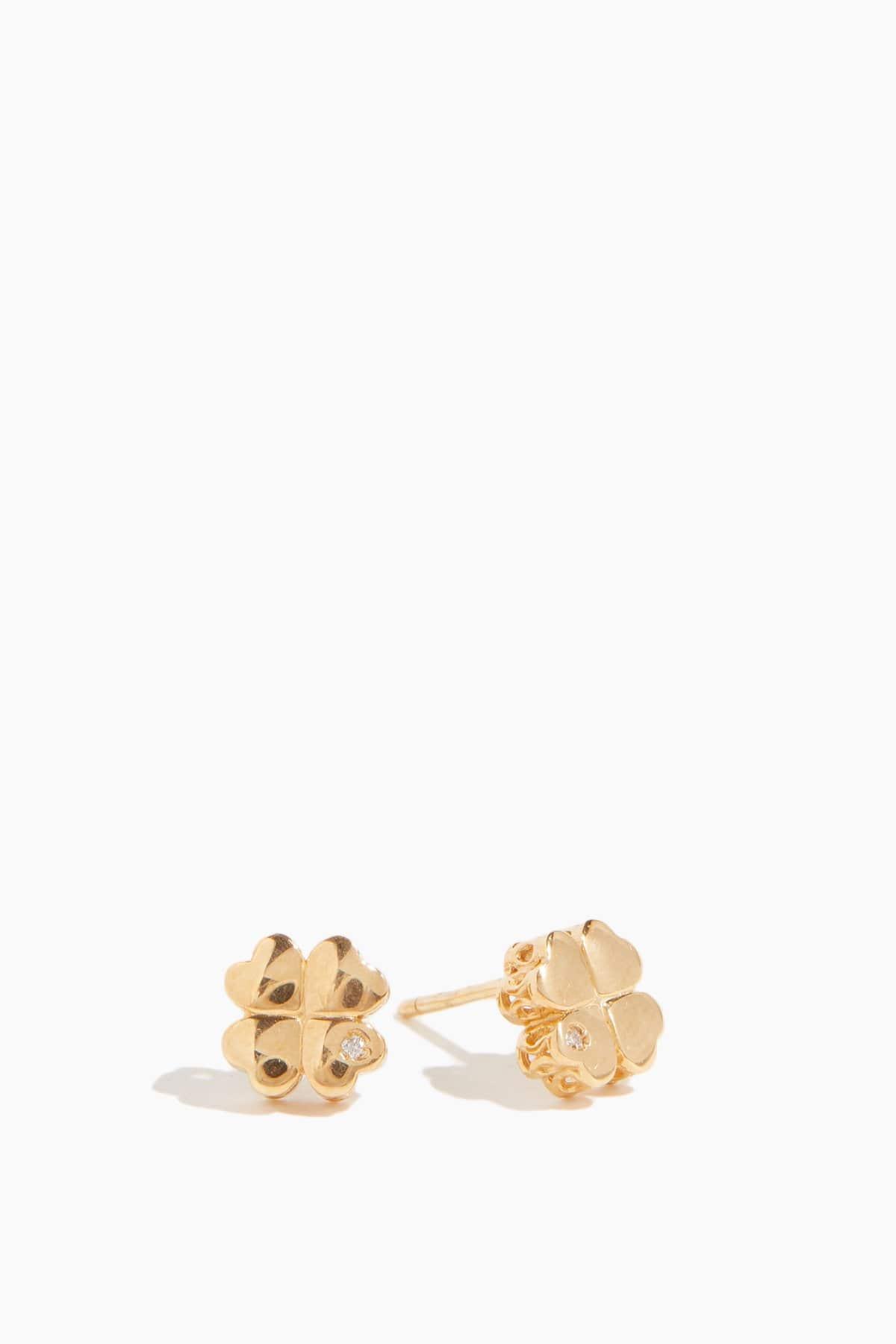 Clover Studs by THEODOSIA