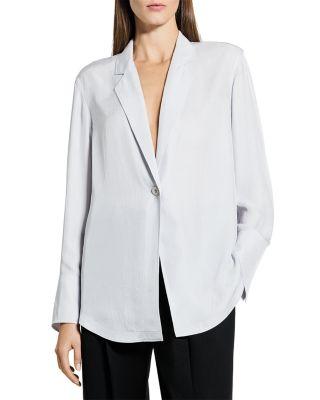 Airy Washed Blazer by THEORY