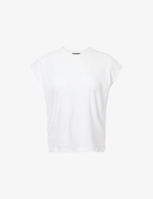 Bind Boxy-Fit Cotton Top by THEORY