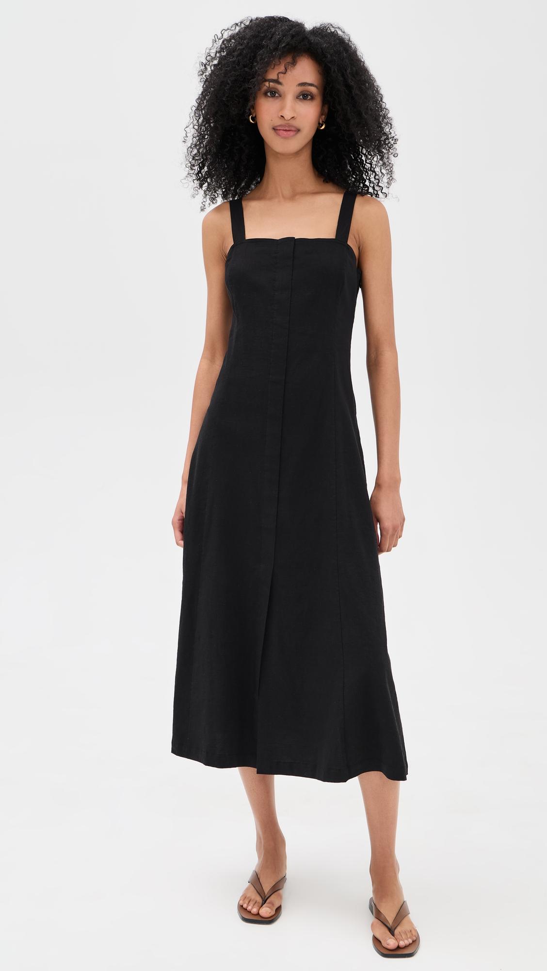 Button Front Dress by THEORY