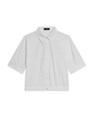 Button Front Top by THEORY