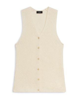 Cardigan Sweater Vest by THEORY