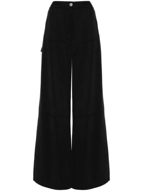 Carpenter wide-leg trousers by THEORY