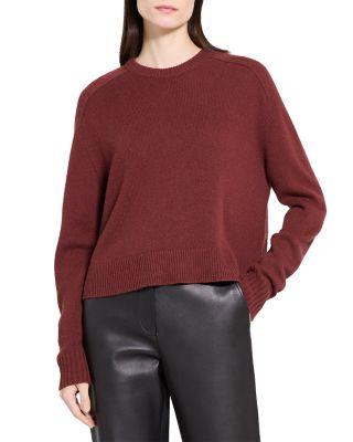 Cashmere Cropped Sweater by THEORY