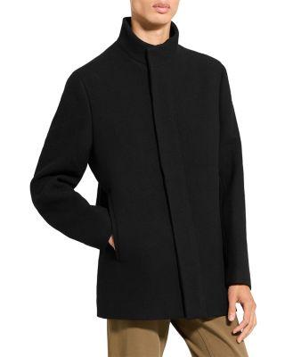 Clarence Wool Melton Coat by THEORY
