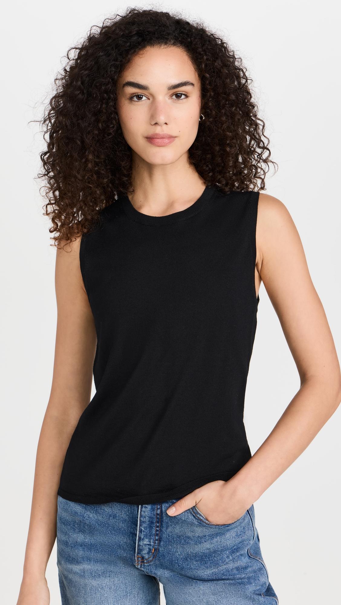 Crew Neck Shell Top by THEORY