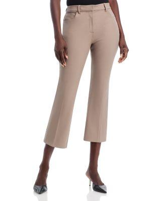 Cropped Kick Flare Pants by THEORY