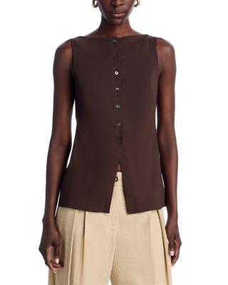 Cutaway Vest Top by THEORY