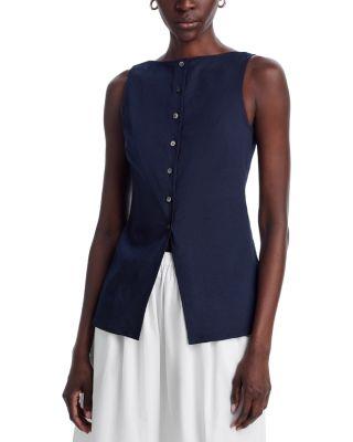 Cutaway Vest Top by THEORY