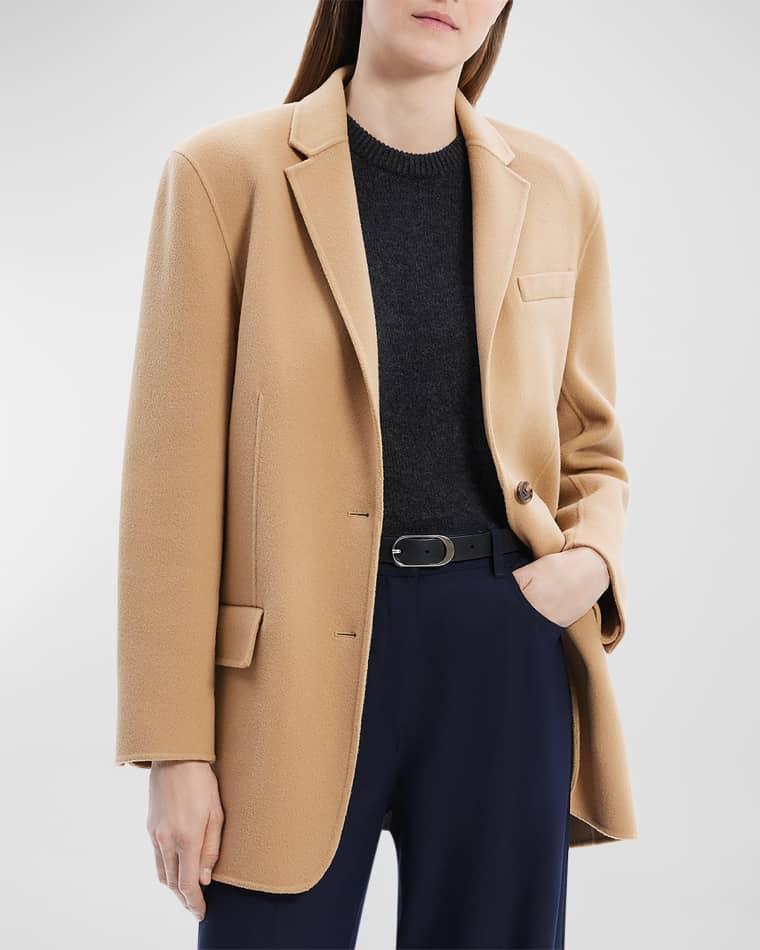 Double-Face Oversized Tailor Jacket by THEORY