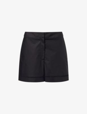 Eyelet Cotton Poplin Shorts by THEORY