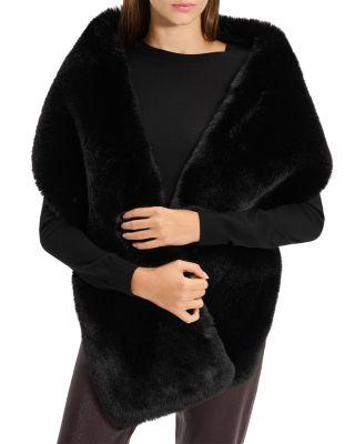 Faux Fur Stole by THEORY