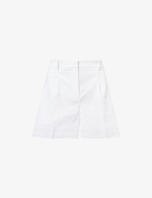 Fluid Pleat Woven Shorts by THEORY
